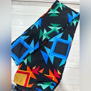 Colorful Geometric Patterned LuLaRoe Leggings